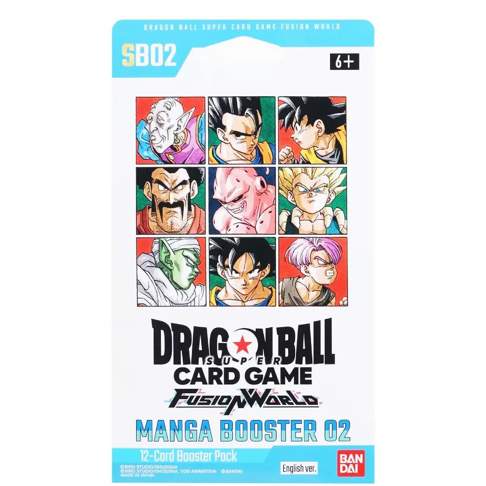 Dragon Ball Super Fusion World Manga Booster Pack 02 English Version - TCGVault