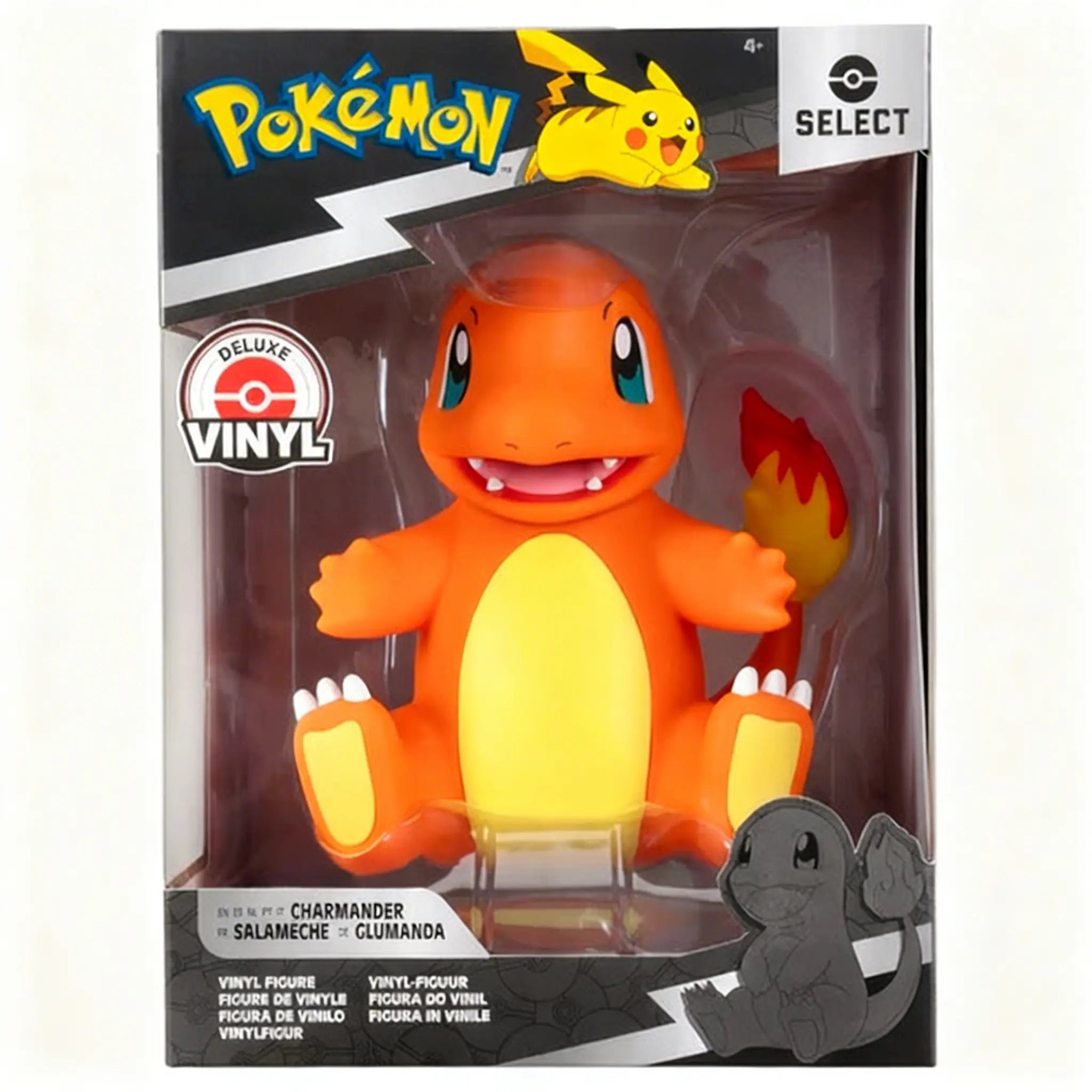Pokémon Charmander Deluxe Select 8 Inch Vinyl Figure Collectible -TCGVault