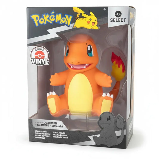 Charmander Deluxe Select 8 Inch Pokémon Vinyl Display Figure - TCGVault